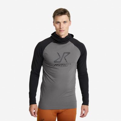 Uphill Balaclava Top - Herr - Black/Magnet, Storlek:XS - Underställ