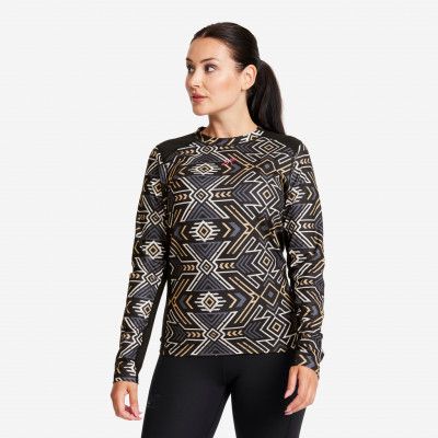 Uphill Top - Dam - Black/Lark, Storlek:M - Kläder>Tröjor