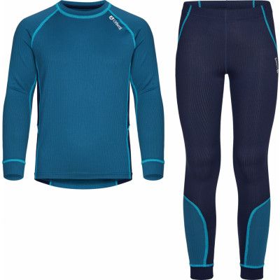 Urberg Juniors' Base Layer Set Mallard Blue