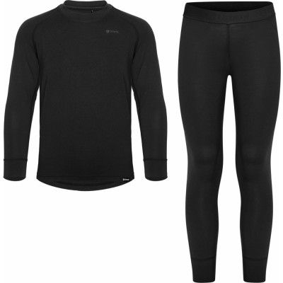 Urberg Juniors' Solid Tree Base Layer Set Black Beauty