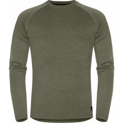 Urberg Men's Selje Merino-Bamboo Top Deep Lichen Green