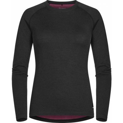 Urberg Women's Selje Merino-Bamboo Top Black/Purple