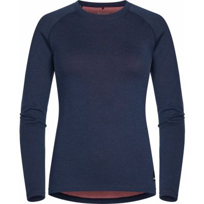 Urberg Women's Selje Merino-Bamboo Top Blue/Pink