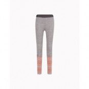 Varg W Blanktjärn MerinoWool Base Layer Pant Winter Grey Wtih Orange And Rose