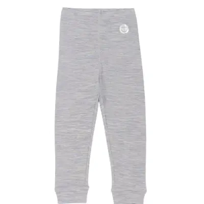 Viking Soft Baselayer Merino Pants Kids Grey/Light Grey