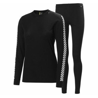 W Hh Dry 2-Pack, Black, Xs,  Helly Hansen