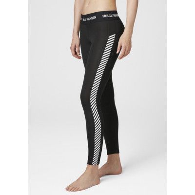 W Hh Lifa Pant, 990 Black, L,  Funktionsunderställ
