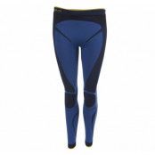 W Pants Evolution Warm Greente, Campanula - Black, L,  Underställ