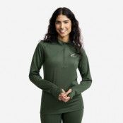 Waffle Half-zip Baselayer Top - Dam - Garden Topiary, Storlek:3XL - Underställ