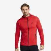 Waffle Hoodie - Herr - Mars Red, Storlek:4XL - Herr>Tröjor>Fleece&Mellanlager