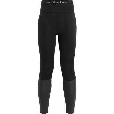 Icebreaker Women's 125 Zoneknit™ Leggings Black/Jet Heather/Cb