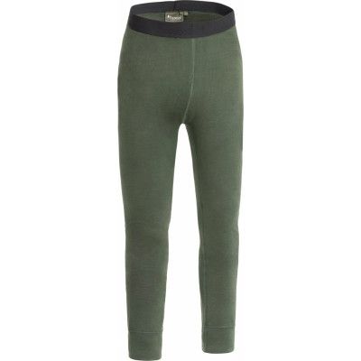 Pinewood Women's Abisko Merino Base Layer Pants Dark Moss Green