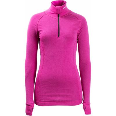 Brynje Women's Arctic Zip Polo Cerise