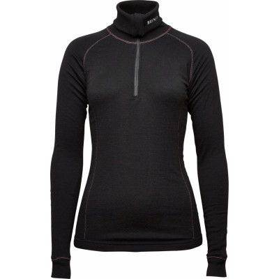 Brynje Women's Arctic Zip Polo Black