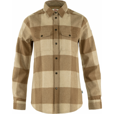 Fjällräven Women's Canada Shirt Buckwheat Brown-Light Beige