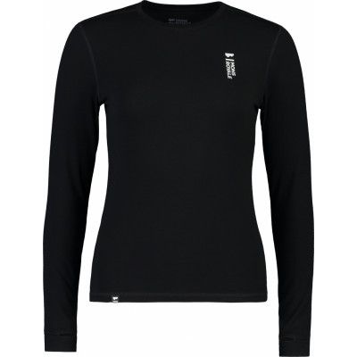 Mons Royale Women's Cascade Merino Flex 200 Long Sleeve Black