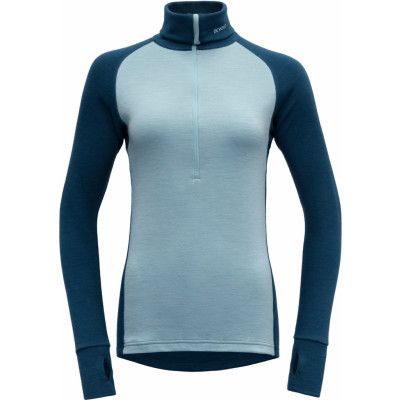 Devold Women's Expedition Zip Neck Flood/Cameo