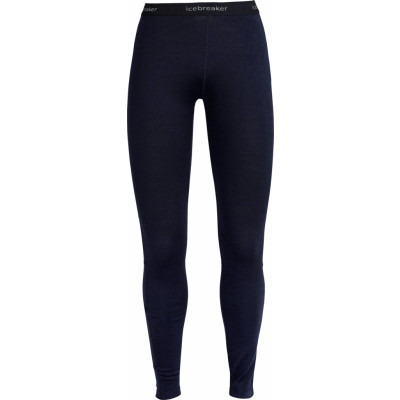 Icebreaker Women's Merino 260 Tech Thermal Leggings Midnight Navy