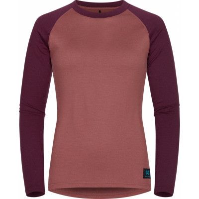 Hellner Women's Nieras Merino Top 2.0 Grape Wine