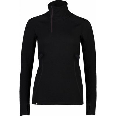 Mons Royale Women's Olympus Half Zip Black