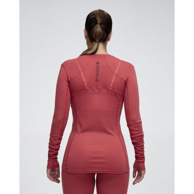 Dæhlie Women's Performance Tech LS Dusty Red