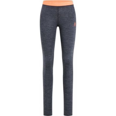 Odlo Women's Performance Wool 150 Base Layer Bottom India Ink Melange/Live Wire