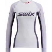 Women's RaceX Classic Long Sleeve Bright White/ Dusty purple