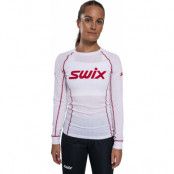 Women's RaceX Classic Long Sleeve Bright White/Swix Red