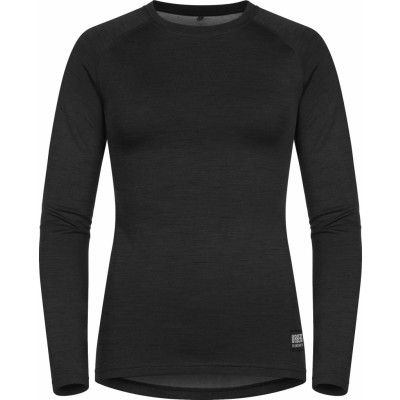 Urberg Women's Selje Merino-Bamboo Top Black Beauty