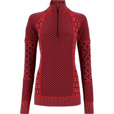 Kari Traa Women's Smekker Half Zip Rouge