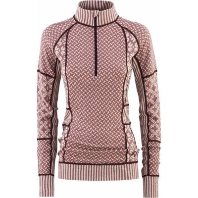 Kari Traa Women's Smekker Half Zip Taupe