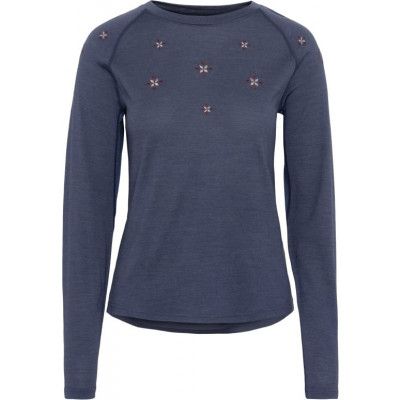Kari Traa Women's Summer Wool Long Sleeve Dusty Midtone Blue