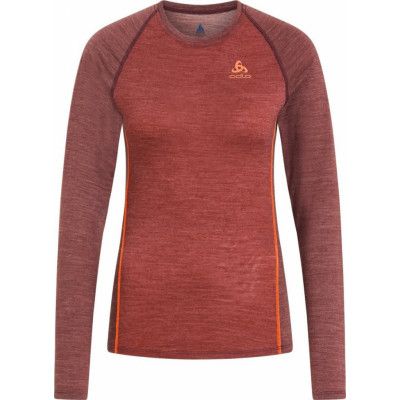 Women's Performance Wool 150 Base Layer Cinnabar - Spiced Apple Melange