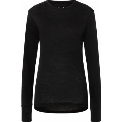super.natural Women's Tundra175 Long Sleeve Jet Black