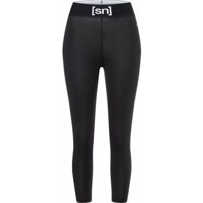 super.natural Women's Tundra175 Tight 3/4 Jet Black