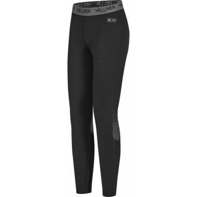 Hellner Women's Wool Tech Base Layer Pant Black Beauty