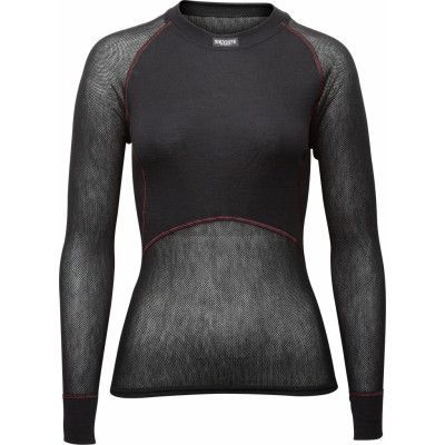 Brynje Women's Wool Thermo Light Long Sleeved Shirt Black