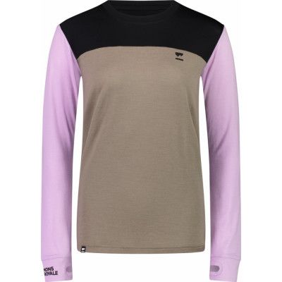 Mons Royale Women's Yotei BF Long Sleeve Orchid Dawn