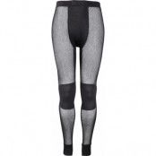 Unisex Wool Thermo Longs with Inlay Black