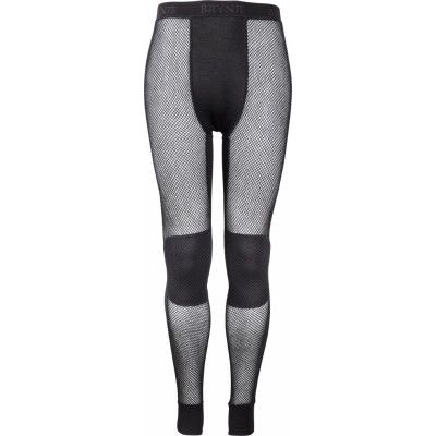 Brynje Unisex Wool Thermo Longs with Inlay Black