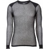Brynje Unisex Wool Thermo Shirt with Inlay Black