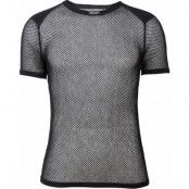 Wool Thermo T-shirt with Inlay Black