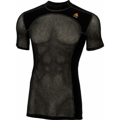 Aclima Men's Woolnet T-Shirt  Jet Black