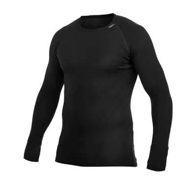 Woolpower Crewneck Lite Black Black S