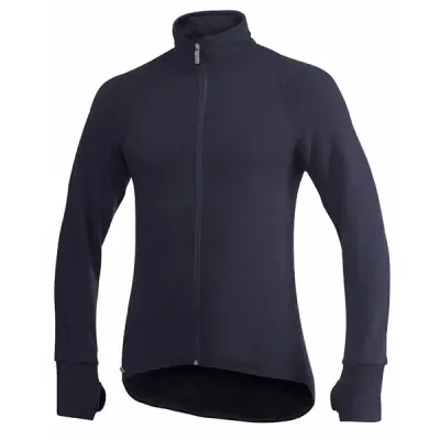 Woolpower Full Zip Jacket 400 Jacket Dark Navy - L