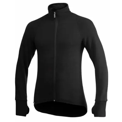 Woolpower Full Zip Jacket 600 Black Black XXS