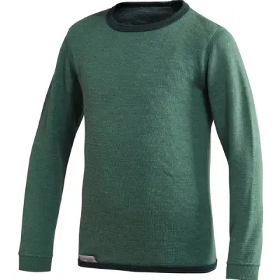 Woolpower Kids Crewneck 200 Lake Green - 134/140 cl