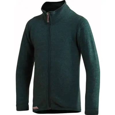 Woolpower Kids Full Zip Jacket 400 Forest Green 86/92 cl