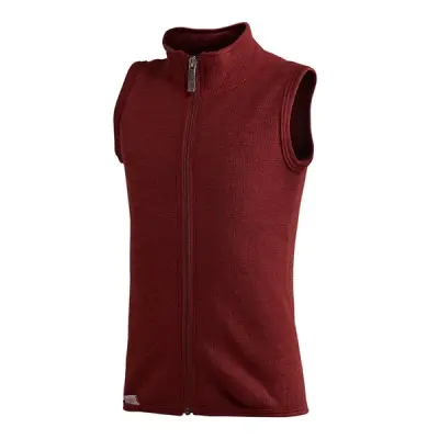 Woolpower Kids Vest 400 Rust Red - 98-104
