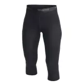 Woolpower Lite 3/4 Long Johns Women Black 2XS